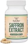 Saffron Supplement for Focus - Saffron Extract 88.5mg Vegan Capsules (210 Count) Minor Appetite Suppressant for Healthy Weight Management (Supports Eye, Retina, and Lens Health) by Double Wood