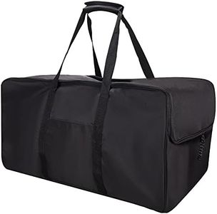 Golf Push Cart Bag 3 Wheel Folding Carry Bag for Caddytek,Carts Cover Protector Black Extra-Large Capacity Cover Collapsible