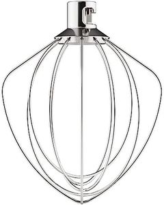 GVODE Accessori per frusta in acciaio inox per Kitchenaid, frusta a 6 fili, adatta per Kitchenaid 4,5-5 Quart Head-Title