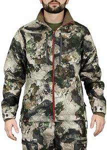 Mossy Oak Men's Sherpa Fleece Lined Camo Hunting Jacket, Terra Gila