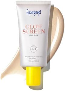 Supergoop! Glowscreen SPF 40, Sunrise (Champagne Glow) - 1.7 fl oz - Glowy Primer + Broad Spectrum Tinted Sunscreen - Helps Filter Blue Light - Hydration - Hyaluronic Acid & Vitamin B5