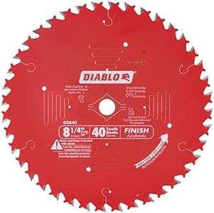 Freud D0840X Diablo 8-1/4-Inch 40 Tooth ATB Finishing Saw Blade with 5/8-Inch Arbor