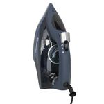 Electrolux Professional Steam Iron for Ironing Clothes, 1700 Watt Clothing Iron with Adjustable Steamer, Titanium Infused Ceramic Sole Plate, Self Clean, Auto Shut Off, Even Heat Distribution Blue