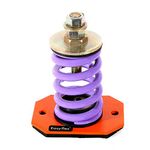 Easyflex Open Spring Mount Isolator, 661 lbs Capacity, 1" Deflection (Purple, Pack of 4) Total Load 2644 lbs