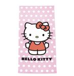 Jay Franco Hello Kitty Beach Towel, 27x54 inches, Polyester Microfiber, Pink, jfa76-01/24l02447