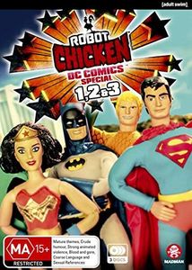 Robot Chicken DC Comics Special 1, 2 & 3 ( Robot Chicken: DC Comics Special / Robot Chicken DC Comics Special II: Villains in Paradise / Robot Chicken [ NON-USA FORMAT, PAL, Reg.0 Import - Austra