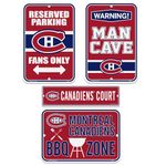 Montreal Canadiens Four Pack Fan Sign Set