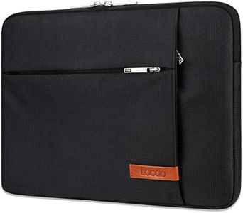 Lacdo 11 inch Chromebook Case Laptop Sleeve for 11.6" Acer Samsung HP Lenovo Chromebook C340 | 11.6" Macbook Air | Dell Latitude 11 | Microsoft New Surface Pro 9/X/8/7/6 Protective Computer Bag, Black