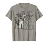 Star Wars Yoda Best Dad Ever Awesome Father Graphic T-Shirt T-Shirt