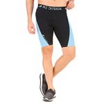 ReDesign Apparels Dual Colour Compression Shorts For Sports with Back Zip Pocket (Sky Blue, XL)