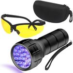 COSOOS Air Conditioner Leak Detector Tool, AC Leak Detector Kit, UV Light for AC UV Dye Leak Detection, Oil Dye Leak Detector with Protective Glasses