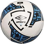 Umbro Neo Swerve Soccer Ball, White/Black/Blue, Size 5