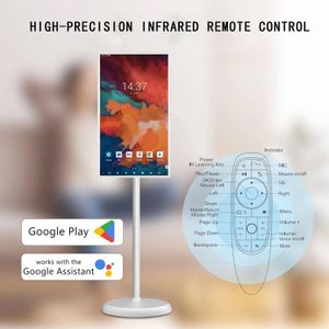 32" Portable Touch Screen Smart TV with 5MP Camera & Swivel Stand