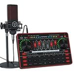Podcast Microphone Sound Card Kit,P