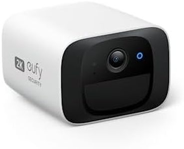 eufy Security SoloCam C210, Wireless Outdoor Camera, 2K Resolution, No Monthly Fee, Wireless, 2.4 GHz Wi-Fi, HomeBase 3 Compatible