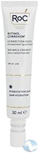 RoC - Retinol Correxion Wrinkle Correct Daily Moisturiser SPF 20 - Face Cream with Retinol and Vitamin E - Anti-Wrinkle and Ageing - 30 ml