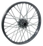 19" Front Chrome Steel Dirt Bike Rim - tire 70/100-19 size, chrome rim (1.40x19), Axle Hole 15mm Disc Brake System, Ideal for 150cc, 200cc, 250cc, 300cc, 400cc and 500cc dirt bikes/pit bikes