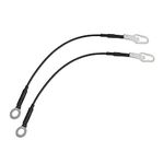 X AUTOHAUX Truck Tailgate Lift Support Cables for Ford for Ranger 93-04 06-08 2 Pcs