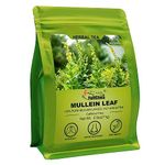 FullChea - Mullein Leaf Tea, 2.5oz/71g - Mullein tea for lungs - Naturally Mullein Leaves Herb, Cut & Sifted - Non-GMO - Caffeine-free Herbal Tea