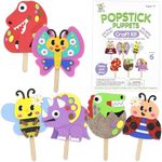 VKPI Make 6 Popstick Puppets Craft 