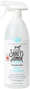 Skout's Honor Professional Strength All-Natural Dog Odor Eliminator - Non-Toxic Biodegradable and Eco-Friendly - Odor Eliminating Technology Destroys Odor Molecules On Contact - 32-OZ Spray Bottle