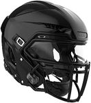 VICIS ZERO2 Trench Elite Football Helmet, SC-223 Facemask Attached, Black, X-Large