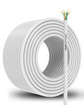 FEDUS Cat6 Ethernet Cable, 300 Meter High Speed 550MHZ / 10 Gigabit Speed UTP LAN Cable, Network Cable Internet Cable RJ45 Cable LAN Wire, Patch Computer Cord Gigabit-(Without connectors)