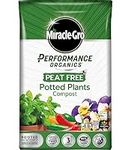 20L Potted Plants Miracle Gro Performance Organics Compost, Peat free, Multi-Purpose Fertilisers, Gardening Soils for Outdoor and Indoor Planting, Small to Large Plants