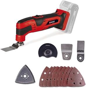 Einhell Power X-Change Cordless Multi Tool - 18V Multi-Use Cutting And Sanding Tool For Wood, Plastic And Metal - TC-MG 18 Li Oscillating Multi Tools With Accessories (Battery Not Included)