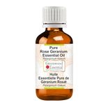 Greenwood Essential Pure Rose Geranium Essential Oil (Pelargonium roseum) Steam Distilled 10ml (0.33 oz)