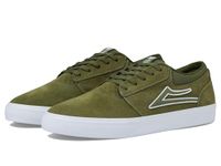 Lakai Griffin, Skate Shoes, Olive Suede, 5