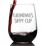 Grandma's Sippy Cup - Stemless Wine