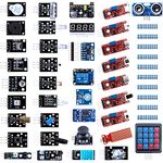 Smraza 37 in 1 Sensor Kit Compatible with Arduino, Sensor Modules Kit with Tutorial Compatible with Arduino R3 MEGA2560 Nano