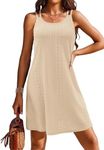 Doreyi Beach Coverup For Women Sexy Hollow Out Crochet Bikini Bathing Suit Cover Up See Through Backless Swimsuit Apricot