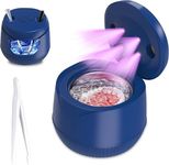 Ultrasonic Retainer Cleaner Machine - Upgraded 45kHz Device for Dental Use, Dentures, Aligner, Whitening Trays, Toothbrush Head, 5/10 Minute Sonic/Pulse Working Mode for Dental Appliances & Jewelry