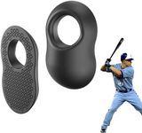 2 Pack Baseball Thumb Guard for Pro Batters, Hitter Swing Training Aid, Thumb Guard Baseball & Softball Baseball Batting Grip Baseball Accessories Baseball Training Equipment Reduce Bat Sting-Black