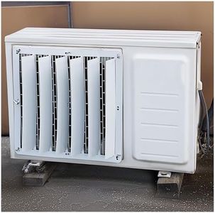 Cubiertas de aire acondicionado para unidades exteriores, Deflector de ventilación de aire de acero galvanizado, Cubierta de unidad de bomba de calor Cubierta HVAC