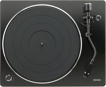 Denon DP-450USB Turntable – Black USB Vinyl Record Player