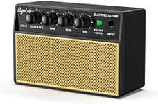 POGOLAB Mini Guitar Amp 10W, Rechargeable Guitar Amp for Electric Guitar, Bluetooth Guitar Amp with Clean Overdrive Tone for Practice