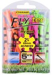 Champ Zarma FLYtee My Hite 2-3/4" 30 Count - Citrus Mix with Black Stripes