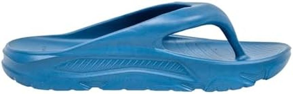 Freeworld Unisex Bio-Thong Sandals - Experience Cloud Nine Comfort with Stylish Lightweight Flip Flops for Women and Men | Slide for Walking with Elanothene Midsole and Stylish Design Men's Sandals | Available Colors: Charcoal, Electric Blue, Indie Pink, Khaki, Light Grey, Orange, Teal and White (Teal, US Footwear Size System, Adult, Women, Numeric, Medium, 8)