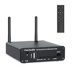 Fosi Audio T10 2.1CH WiFi(Support Airplay 1 and Spotify) TPA3116 Bluetooth 5.0 Stereo Receiver Amplifier 24bit 192 kHz 2.4G Wi-Fi Routing Module Wireless Multiroom/Multi-Zone Power Amp 100Wx2