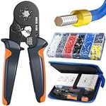 Ferrule Crimping Tool Kit, Preciva 