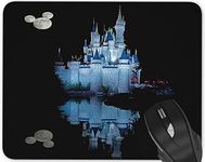 YTMYAN Gmaing Mouse Pad Series Anti-Slip Rectangle Mouse Mat for Office Computer Mousepads, Medium, Disney Castle