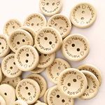 HengKe 100 pcs Wooden Handmade Butt