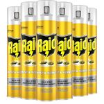 Raid Wasp & Hornet Killer, Fast Acting Aerosol Wasp Killer for Indoor Use, Pack of 6 (6 x 300ml)