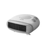 Warmlite WL44004 Portable Flat Fan Heater with 2 Heat Settings and Overheat Protection, 2000W, White