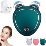 Skindion Microcurrent Face Device Roller - Face Sculptor & Jaw Excerciser - Lift The Face and Tighten The Skin - Anti Wrinkle - USB Charging - with 3 Gear (Green)