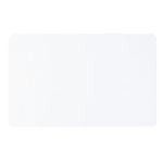 Pack of 100 Clear CR80 Standard Size PVC Cards | 30 mil Thickness by easyIDea