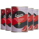 Epicure Tinned Ruby Grapefruit Segments in Grapefruit Juice, 410 g (12 Tins)